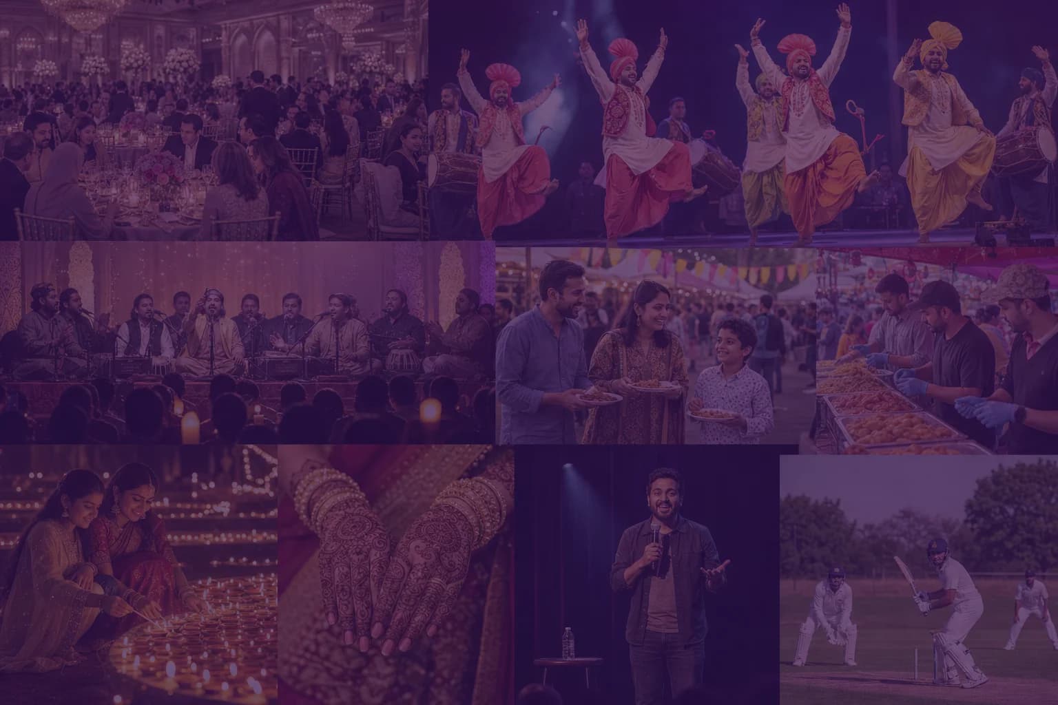 TamashaGo cultural events collage